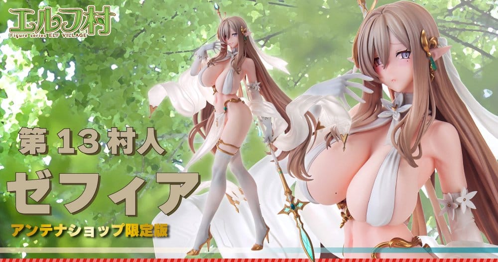 Original Character Elf Village Series PVC Statue 1/6 13th Villager Zephia Limited Edition 25 cm 4562389472206