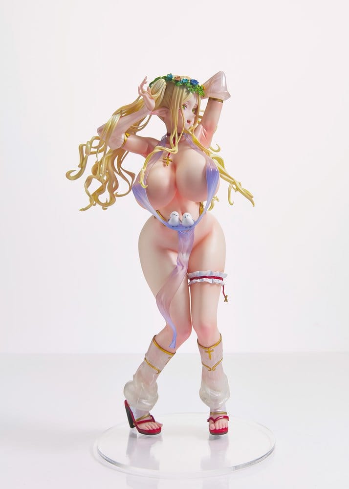 Original Character Elf Village Series PVC Figure 1/6 4th Villager Priscilla Bathing Suit Ver. 25 cm 4562389472268