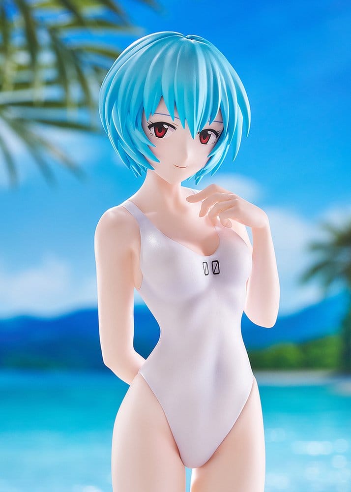 Rebuild of Evangelion Pop Up Parade Beach Queens Rei Ayanami (One-Piece Style) L Size 22 cm 4943209555031