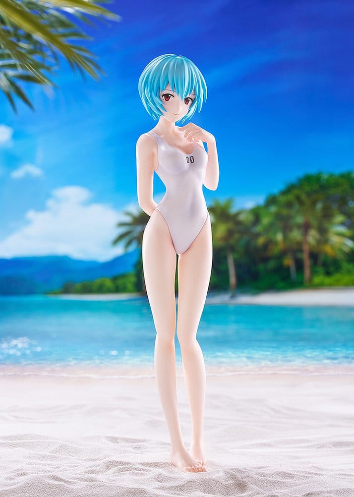 Rebuild of Evangelion Pop Up Parade Beach Queens Rei Ayanami (One-Piece Style) L Size 22 cm 4943209555031
