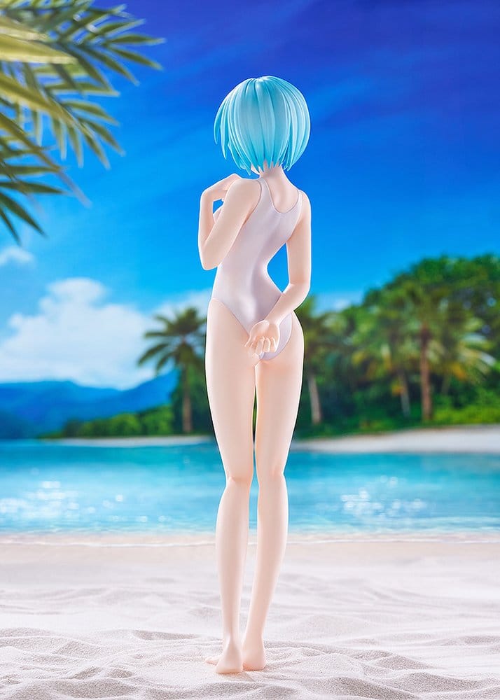 Rebuild of Evangelion Pop Up Parade Beach Queens Rei Ayanami (One-Piece Style) L Size 22 cm 4943209555031
