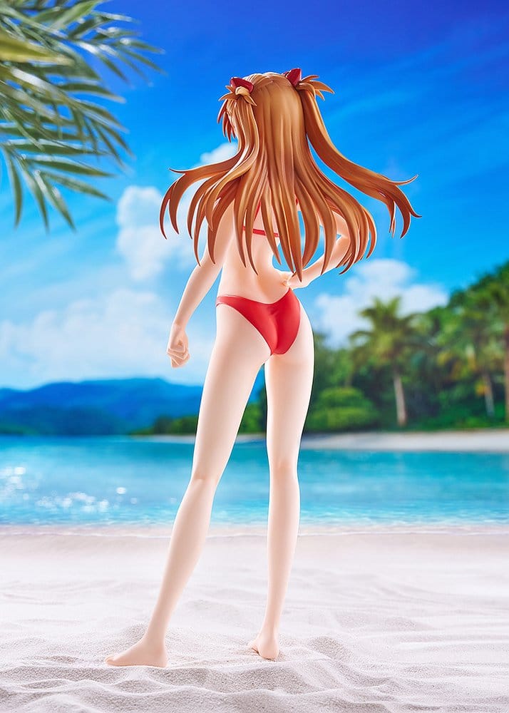 Rebuild of Evangelion Pop Up Parade Beach Queens Asuka Shikinami Langley (Bikini Style) L Size 23 cm 4943209555048