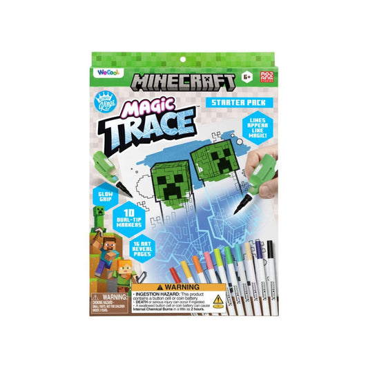 Minecraft Invisible Writers Magic Trace Starter pack and refills 5056577756999