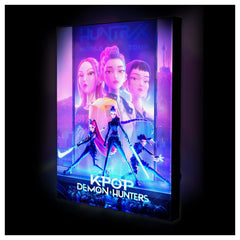 KPop Demon Hunters Canvas Print with light 5063457074487