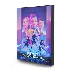 KPop Demon Hunters Canvas Print with light 5063457074487
