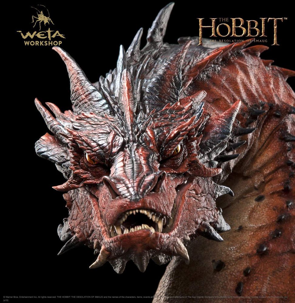 The Hobbit The Desolation of Smaug Bust Smaug 36 cm 9420024714522