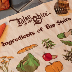 Lord of the Rings Tea Towel Ingredients of The Shire (Tales of the Shire (2025)) 69 cm  9420024746837