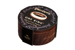 Lord of the Rings Tungsten Ring The One Ring (gold plated) Size 9 9420024710814