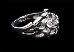 Lord of the Rings Nenya - The Ring of Galadriel (Sterling Silver) Size 6.75 9420024710869