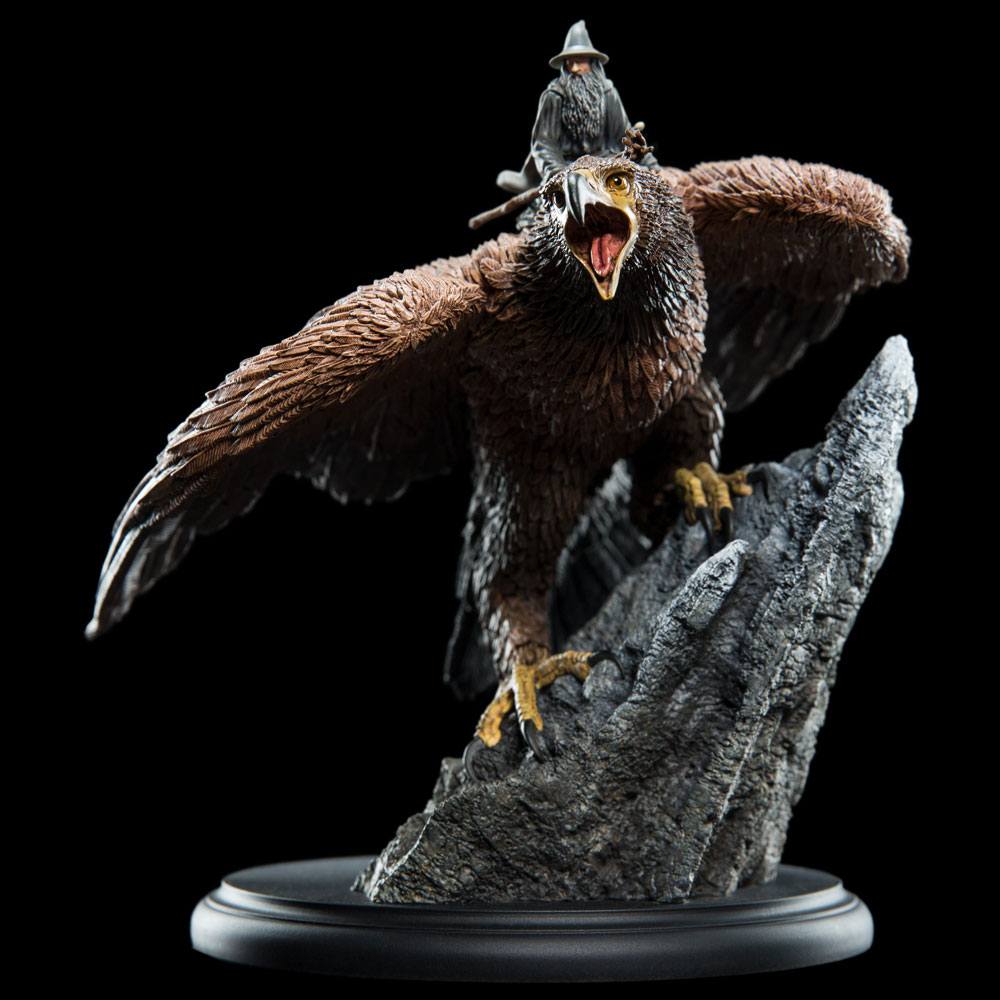 Lord of the Rings Statue Gandalf on Gwaihir 15 cm 9420024725832