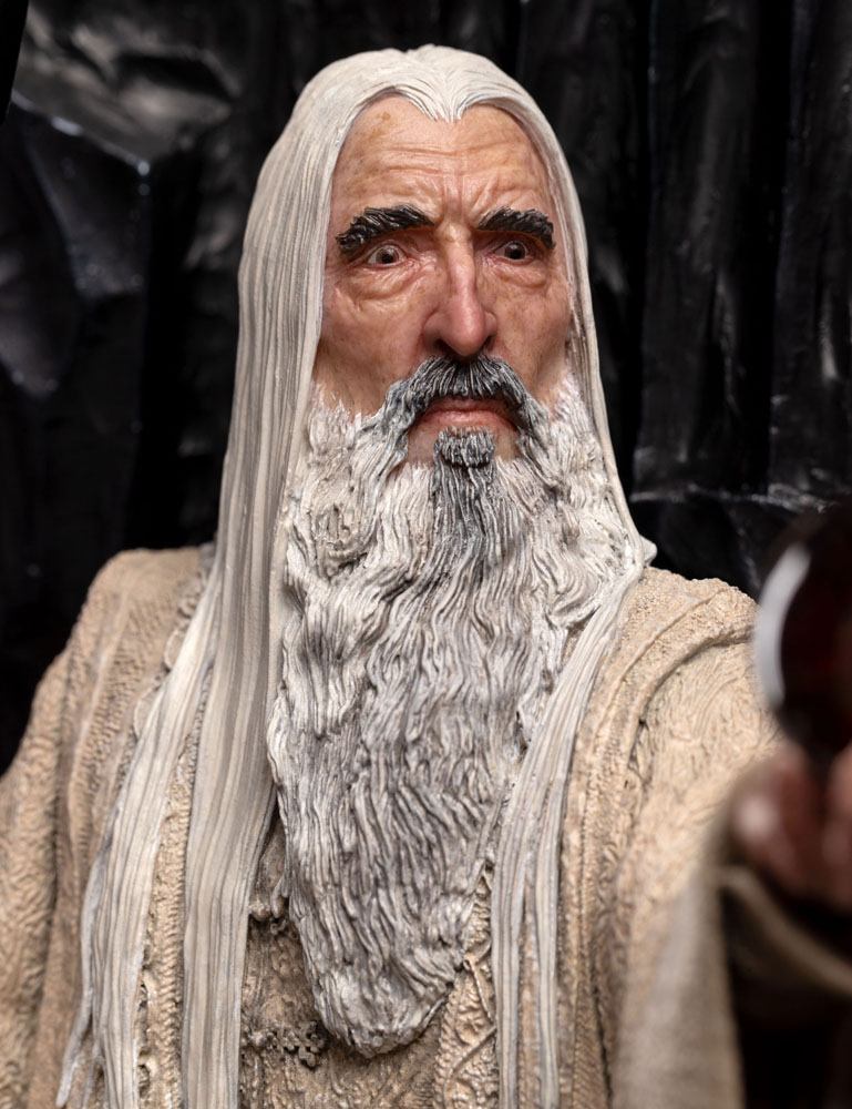 The Lord of the Rings Statue 1/6 Saruman the White on Throne 110 cm 9420024732694