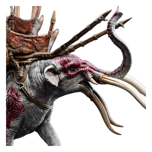 Lord of the Rings Mini Statue Mumak in Battle 17 cm 9420024748039