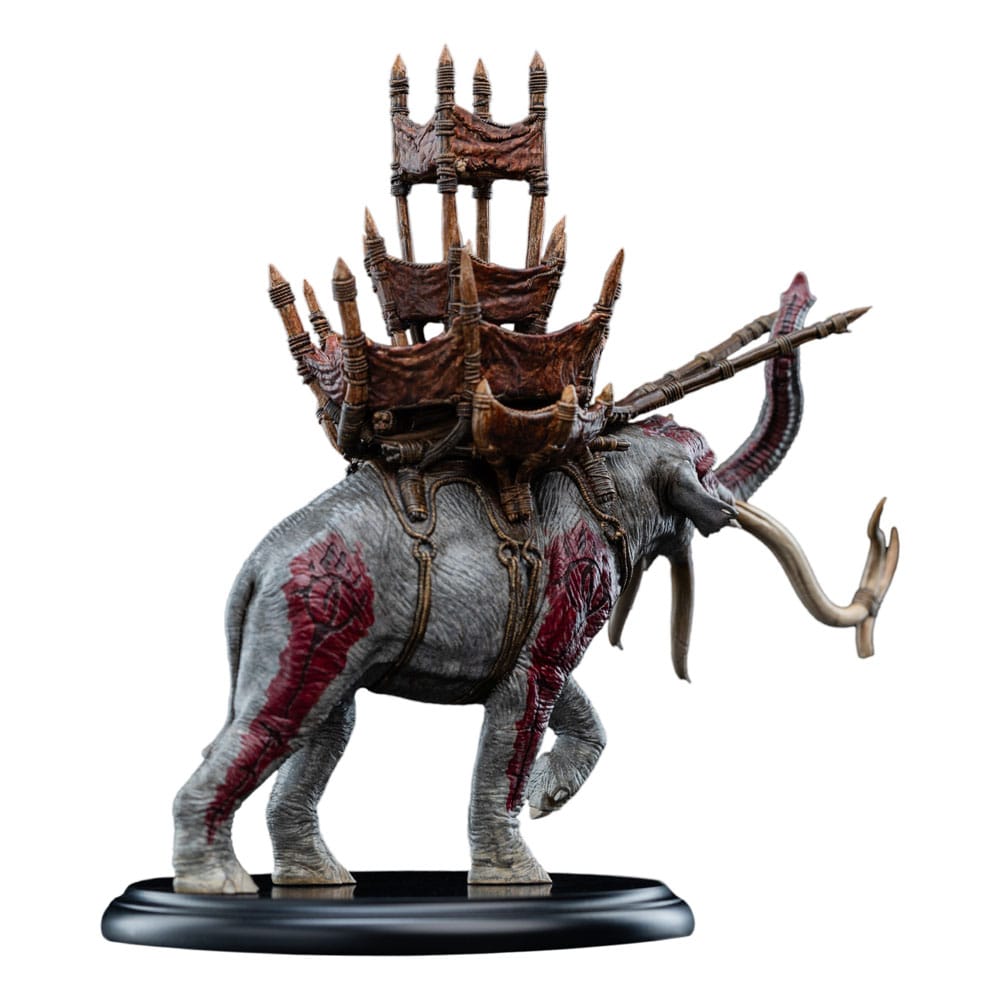 Lord of the Rings Mini Statue Mumak in Battle 17 cm 9420024748039
