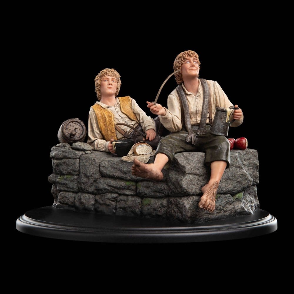 The Lord of the Rings Mini Statue Merry and Pippin 12 cm 9420024752593