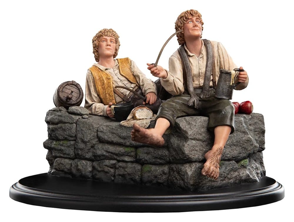 The Lord of the Rings Mini Statue Merry and Pippin 12 cm 9420024752593
