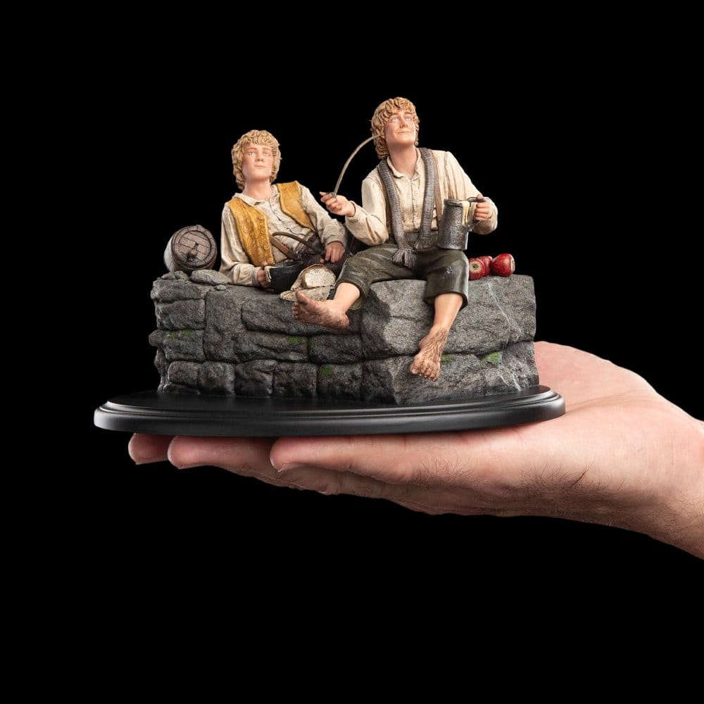 The Lord of the Rings Mini Statue Merry and Pippin 12 cm 9420024752593