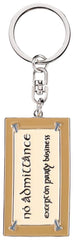 Lord of the Rings Keyring No Admittance Sign 6 cm 9420024746936
