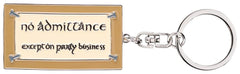 Lord of the Rings Keyring No Admittance Sign 6 cm 9420024746936
