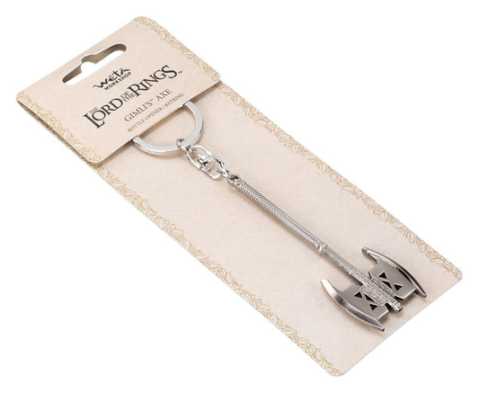 Lord of the Rings Keyring Bottle Opener Gimli's Axe 9420024746943