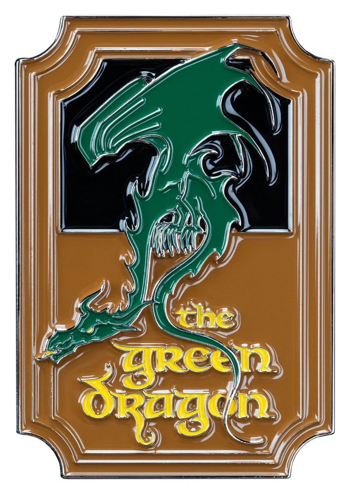 Lord of the Rings Magnet The Green Dragon (Enamel) 7 cm  9420024745212