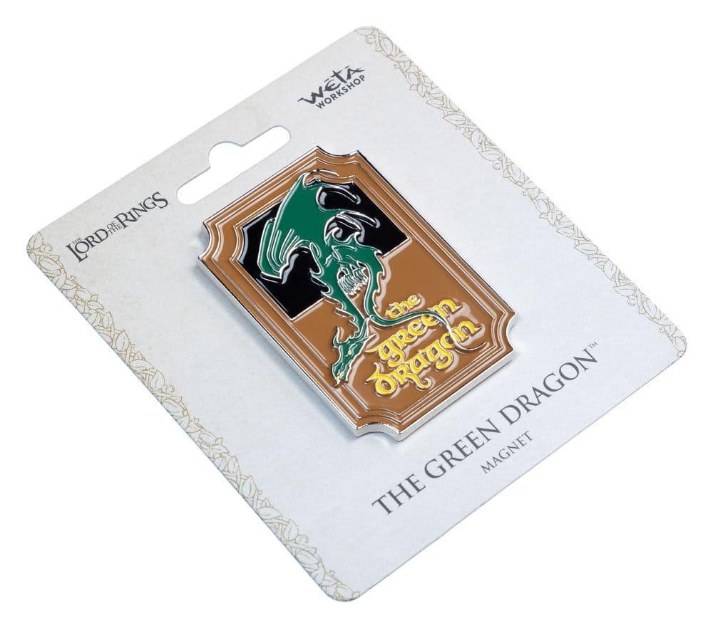 Lord of the Rings Magnet The Green Dragon (Enamel) 7 cm  9420024745212
