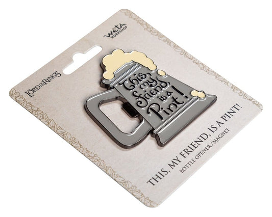 Lord of the Rings Magnet This, my friend, is a Pint! (Enamel) 7 cm  9420024745328