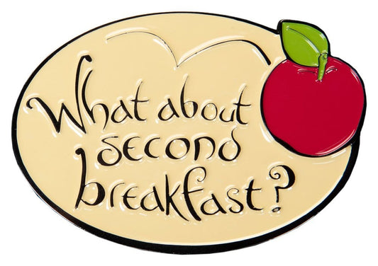 Lord of the Rings Magnet What About Second Breakfast? (Enamel) 7 cm  9420024745335