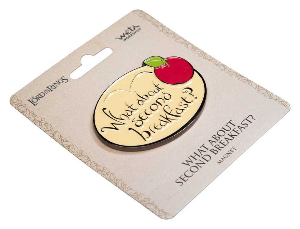 Lord of the Rings Magnet What About Second Breakfast? (Enamel) 7 cm  9420024745335
