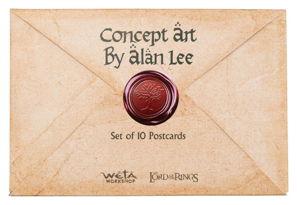 Lord of the Rings Postcards Set Concept Art by Alan Lee: The Lord of the Rings 15 x 12 cm  9420024745373