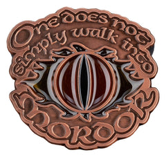 Lord of the Rings Collectors Pin One Does Not Simply Walk Into Mordor 4 cm  9420024745281