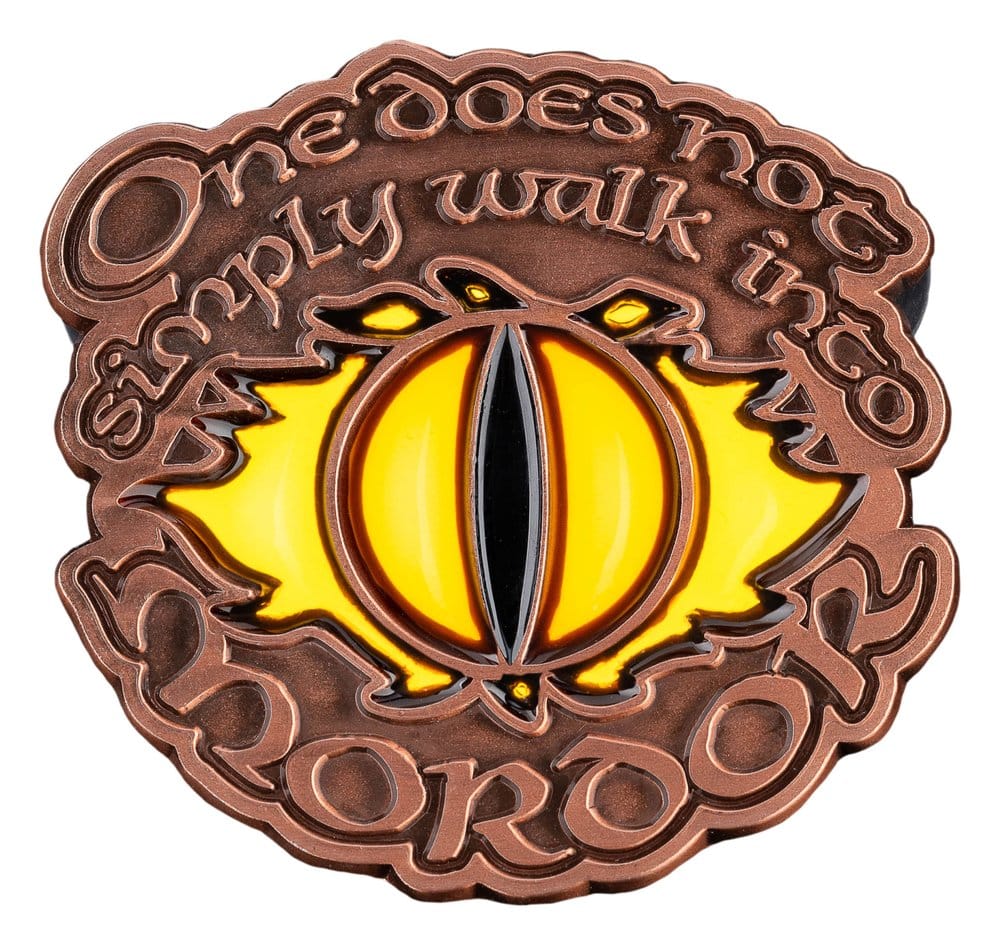 Lord of the Rings Collectors Pin One Does Not Simply Walk Into Mordor 4 cm  9420024745281