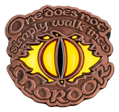 Lord of the Rings Collectors Pin One Does Not Simply Walk Into Mordor 4 cm  9420024745281