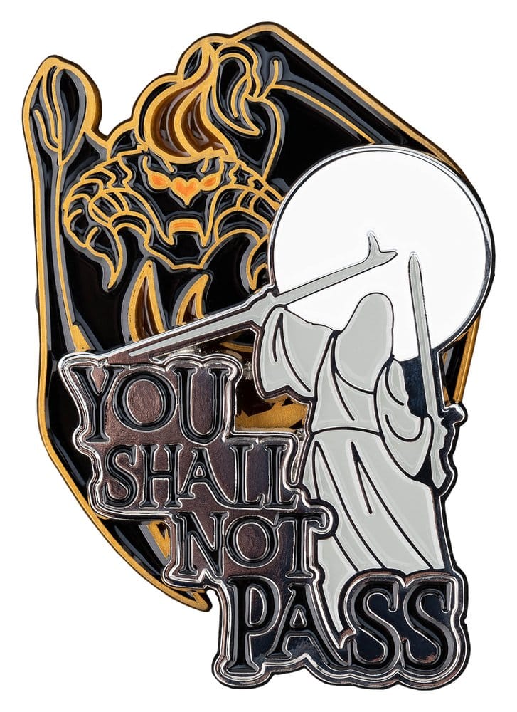 Lord of the Rings Collectors Pins 2-Pack You Shall Not Pass 8 cm  9420024745304