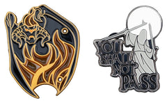 Lord of the Rings Collectors Pins 2-Pack You Shall Not Pass 8 cm  9420024745304