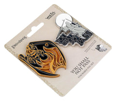 Lord of the Rings Collectors Pins 2-Pack You Shall Not Pass 8 cm  9420024745304