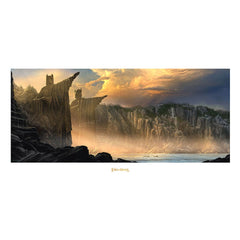 Lord of the Rings Art Print The Argonath - Pillars of the Kings 59 x 30 cm 9420024713617