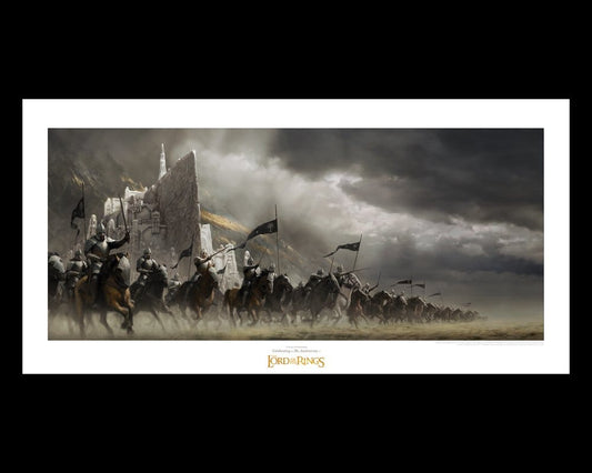 Lord of the Rings Art Print Faramir's Charge 59 x 30 cm 9420024743980