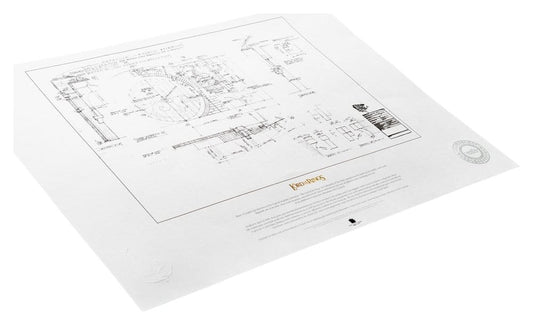 Lord of the Rings Blueprint Art Print The Grey Havens 59 x 42 cm  9420024745434