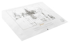 Lord of the Rings Blueprint Art Print The Stable of Edoras 59 x 42 cm 9420024745441