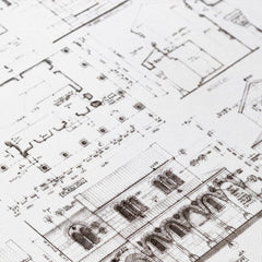Lord of the Rings Blueprint Art Print The Courtyard of Minas Tirith 59 x 42 cm 9420024745458