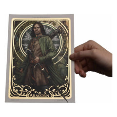 Lord of the Rings Art Print Aragorn Art Card 14 x 21 cm Limited Edition 9420024747377