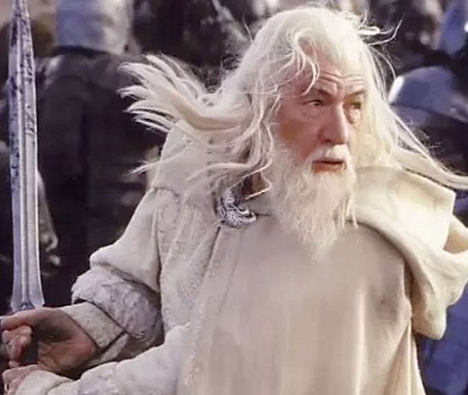 The Lord of the Rings Figures of Fandom PVC Statue Gandalf the White 23 cm 9420024731246