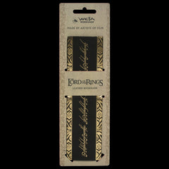 Lord of the Rings Leather Bookmark The One Ring Inscription 9420024726136