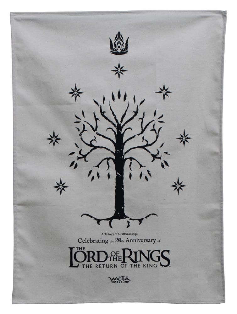 Lord of the Rings Tea Towel The Return of the King: 20th Anniversary Limited Edition 50 cm  9420024743782
