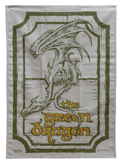 Lord of the Rings Tea Towel 2-Pack Green Dragon & Prancing Pony 69 cm  9420024744345