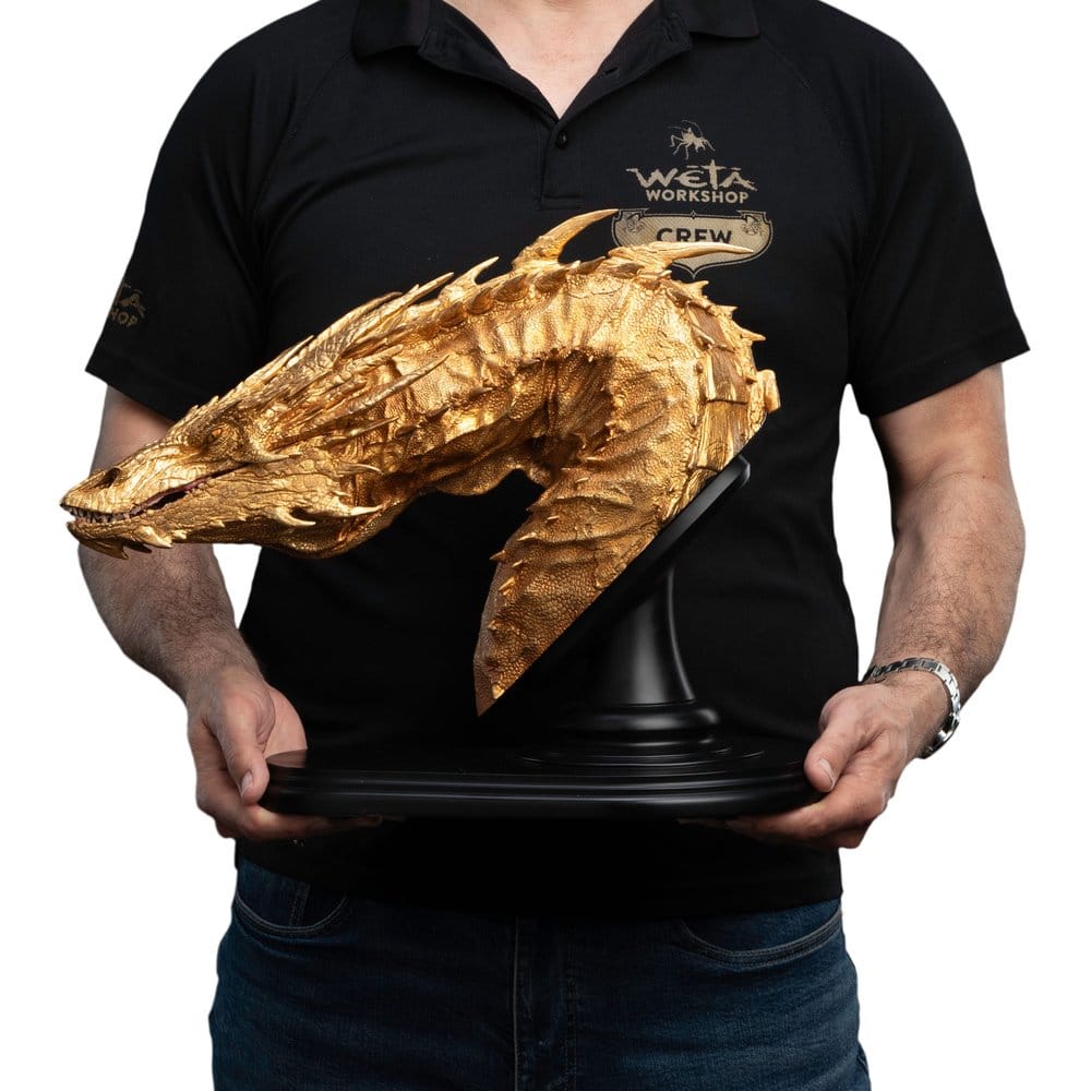 The Hobbit Bust Smaug the Golden 36 cm 9420024750308