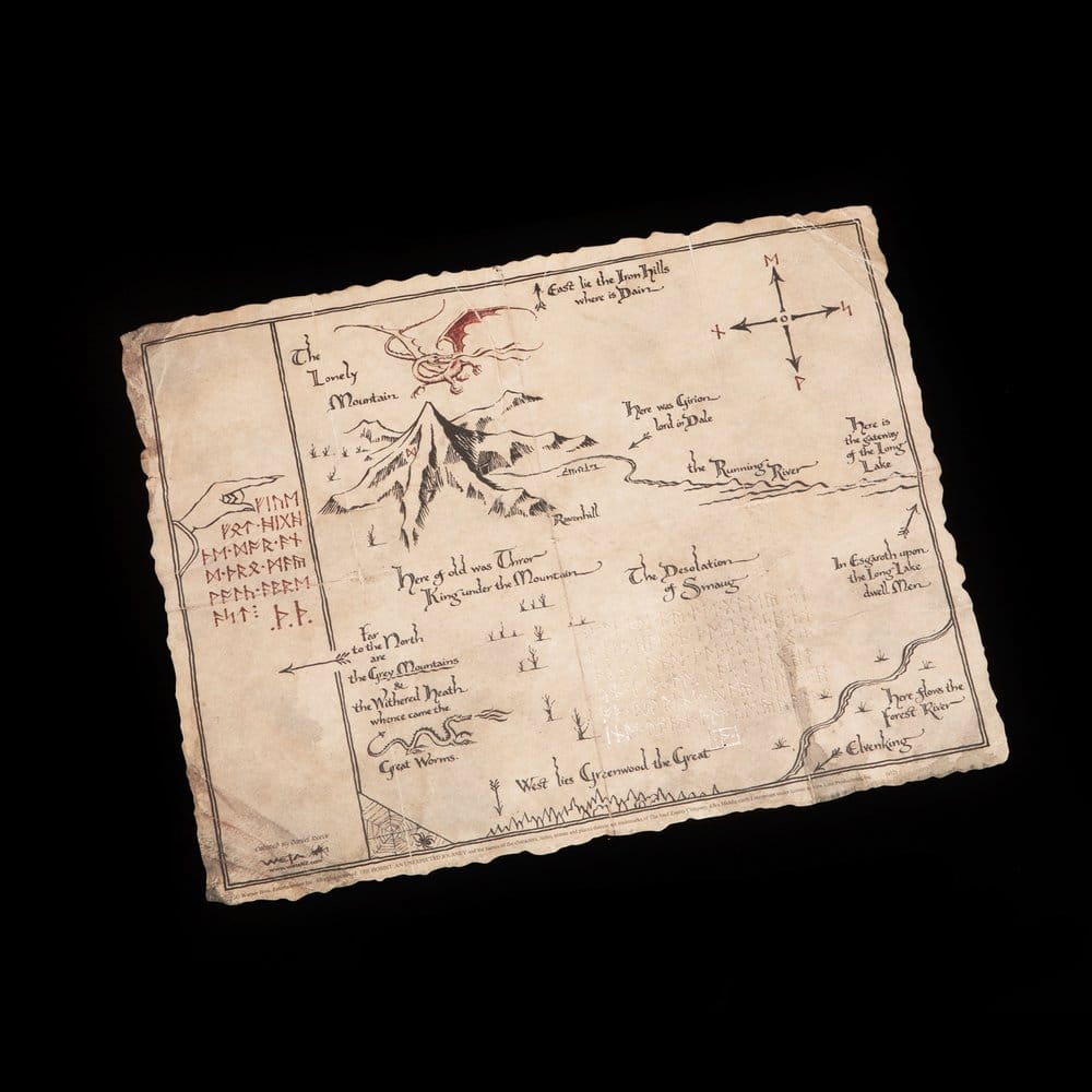 The Hobbit Art Print Thorin's Map 40 x 30 cm 9420024711316