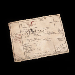 The Hobbit Art Print Thorin's Map 40 x 30 cm 9420024711316