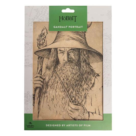 The Hobbit Art Print Portrait of Gandalf the  9420024728277
