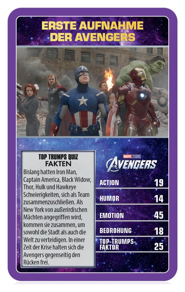 Marvel Card Game Top Trumps Collectables *German Version* 4035576064374